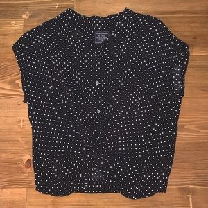 Polka-dot Abercrombie Blouse